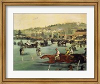 Horse Racing, 1872 Fine Art Print