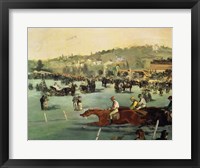 Horse Racing, 1872 Fine Art Print