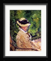 Madame Manet at Bellevue Fine Art Print