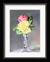 Roses in a Champagne Glass, c.1882 Fine Art Print