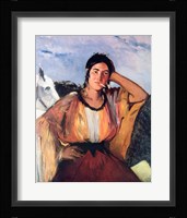 Gypsy with a Cigarette Fine Art Print