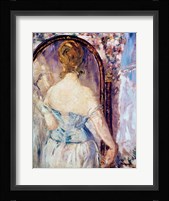 Woman Before a Mirror Fine Art Print