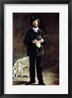 Portrait of Gilbert Marcellin Desboutin, 1875 Fine Art Print