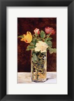 Roses and Tulips in a Vase, 1883 Fine Art Print