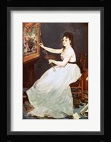 Portrait of Eva Gonzales Fine Art Print