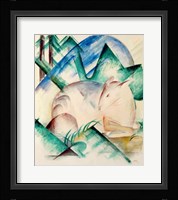 Sleeping Deer Fine Art Print