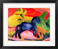 Little Blue Horse, 1912 Fine Art Print
