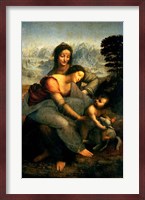 Virgin and Child with St. Anne, c.1510 Fine Art Print