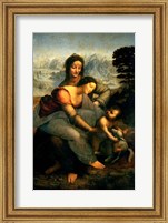 Virgin and Child with St. Anne, c.1510 Fine Art Print