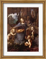 The Virgin of the Rocks Fine Art Print