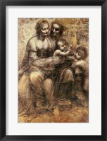 The Virgin and Child with SS. Anne and John the Baptist, c.1499 Fine Art Print