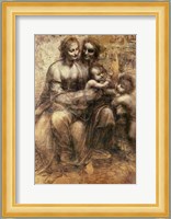 The Virgin and Child with SS. Anne and John the Baptist, c.1499 Fine Art Print