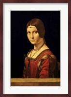 Portrait of a Lady from the Court of Milan Fine Art Print
