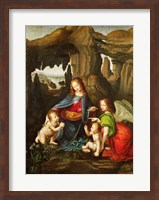 Madonna of the Rocks Fine Art Print