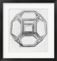 Polyhedron Framed Print