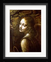 Detail of the Angel, from The Virgin of the Rocks Fine Art Print