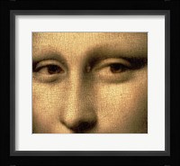 Mona Lisa, Face Detail Fine Art Print
