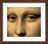 Mona Lisa, Face Detail Fine Art Print