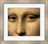 Mona Lisa, Face Detail Fine Art Print