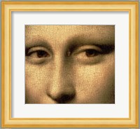 Mona Lisa, Face Detail Fine Art Print