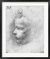 Head of a child Fine Art Print
