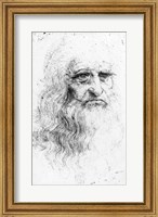 Self portrait - Sketch Fine Art Print