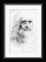 Self portrait - Sketch Fine Art Print