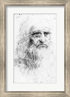 Self portrait - Sketch Fine Art Print