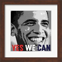 Barack Obama: Yes We Can Fine Art Print