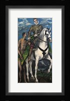 Saint Martin and the Begger 1597-99 Fine Art Print