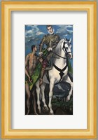 Saint Martin and the Begger 1597-99 Fine Art Print