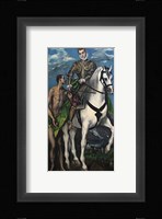 Saint Martin and the Begger 1597-99 Fine Art Print