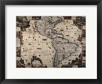 North and South America Fine Art Print