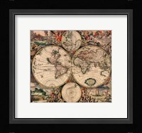 World Map 1689 Fine Art Print