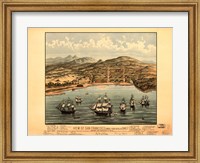 View of San Francisco 1846-7 Fine Art Print