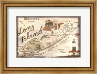Greetings from Long Island Fine Art Print
