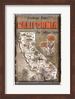 Greetings from California Fine Art Print