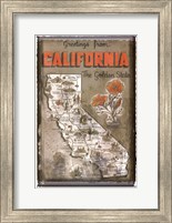 Greetings from California Fine Art Print