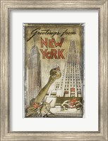 Greetings from New York Fine Art Print