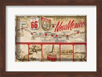 Scenic US 66 thru New Mexico Fine Art Print