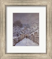 Snow at Louveciennes, France, 1878 Fine Art Print