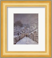 Snow at Louveciennes, France, 1878 Fine Art Print