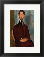 Portrait of Leopold Zborowski Fine Art Print