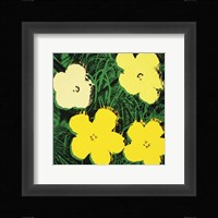 Flowers, 1970 (4 yellow) Fine Art Print