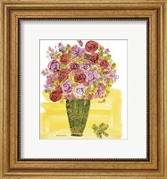 (Stamped) Basket of Flowers, 1958 Fine Art Print