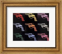 Gun, c. 1982 (many/rainbow) Fine Art Print