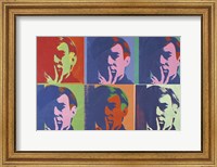 A Set of Six Self-Portraits, 1967 Fine Art Print