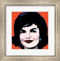 Jackie, 1964 (on red) Fine Art Print