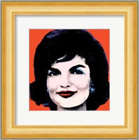 Jackie, 1964 (on red) Fine Art Print