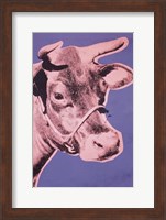 Cow, 1976 (pink & purple) Fine Art Print
